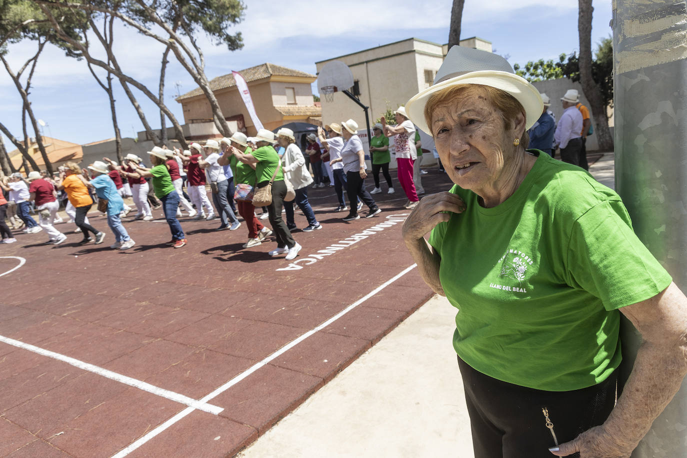 Las imágenes de la convivencia de mayores en Cartagena