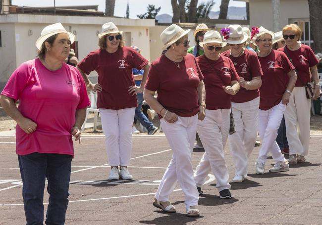 Jornada de convivencia de mayores en Cartagena.