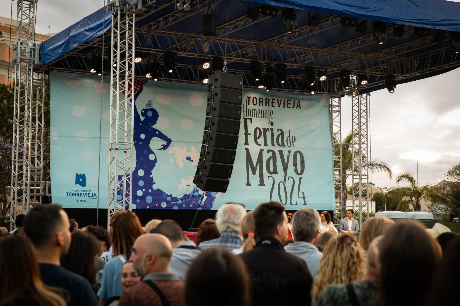 La imágenes de la apertura de la Feria de Mayo en Torrevieja