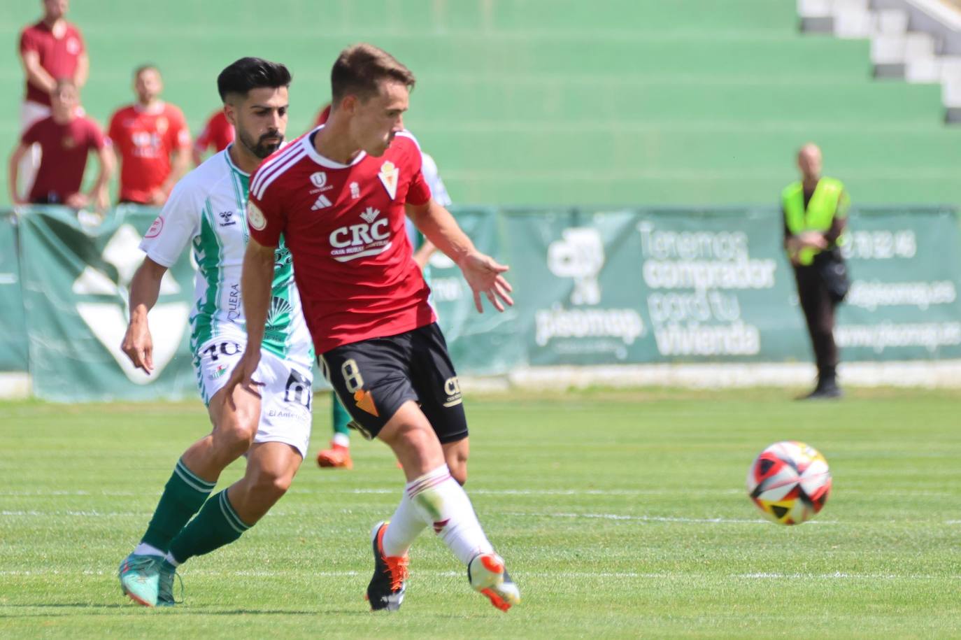 La victoria del Real Murcia frente al Antequera, en imágenes