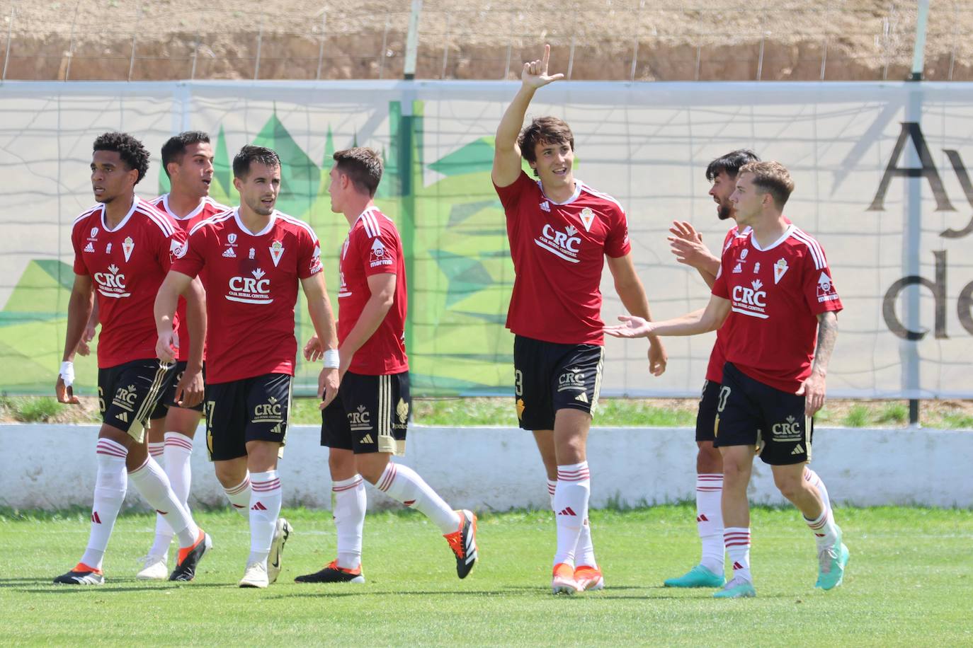 La victoria del Real Murcia frente al Antequera, en imágenes