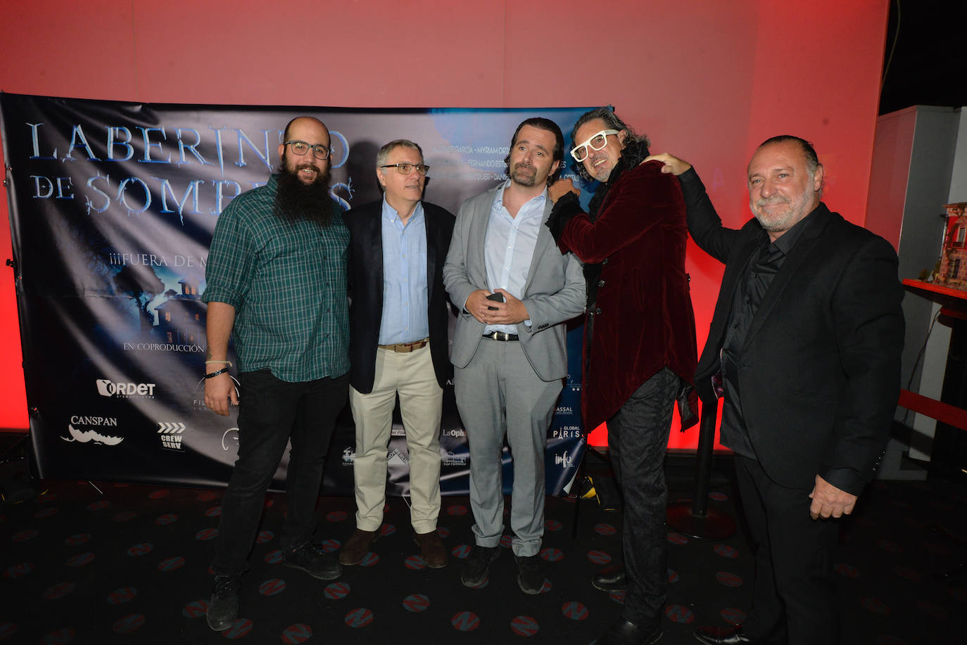 Estreno de la película murciana &#039;Laberinto de Sombras&#039;, en imágenes