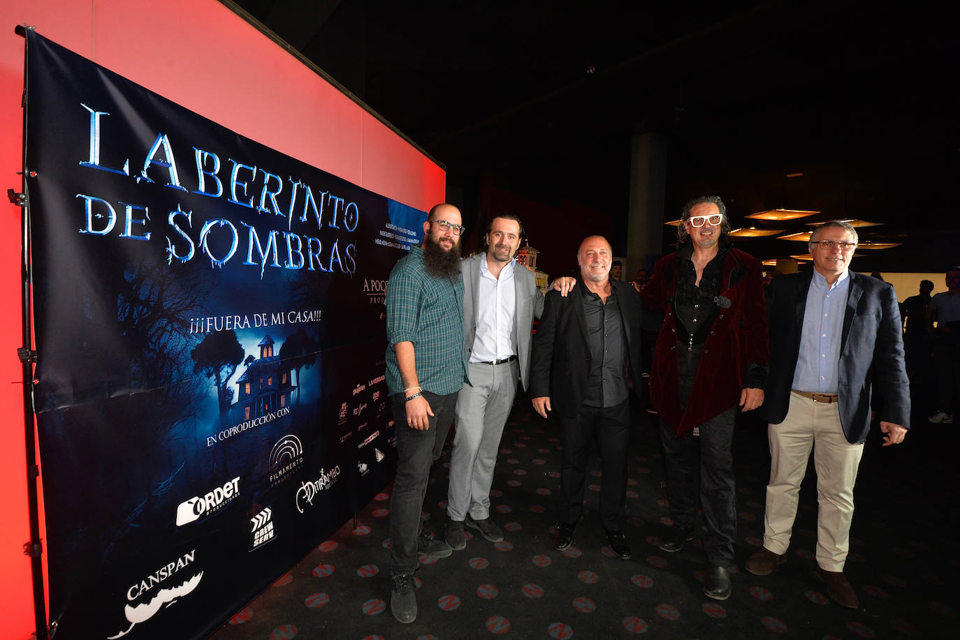 Estreno de la película murciana &#039;Laberinto de Sombras&#039;, en imágenes