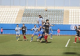 Imagen del partido del domingo en Lorca.