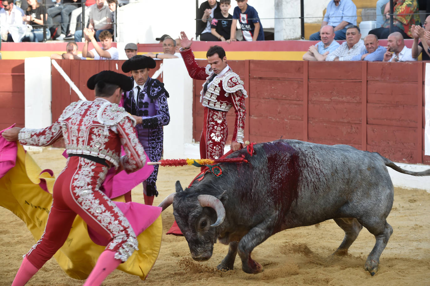 Las imágenes de la corrida de toros en Yecla