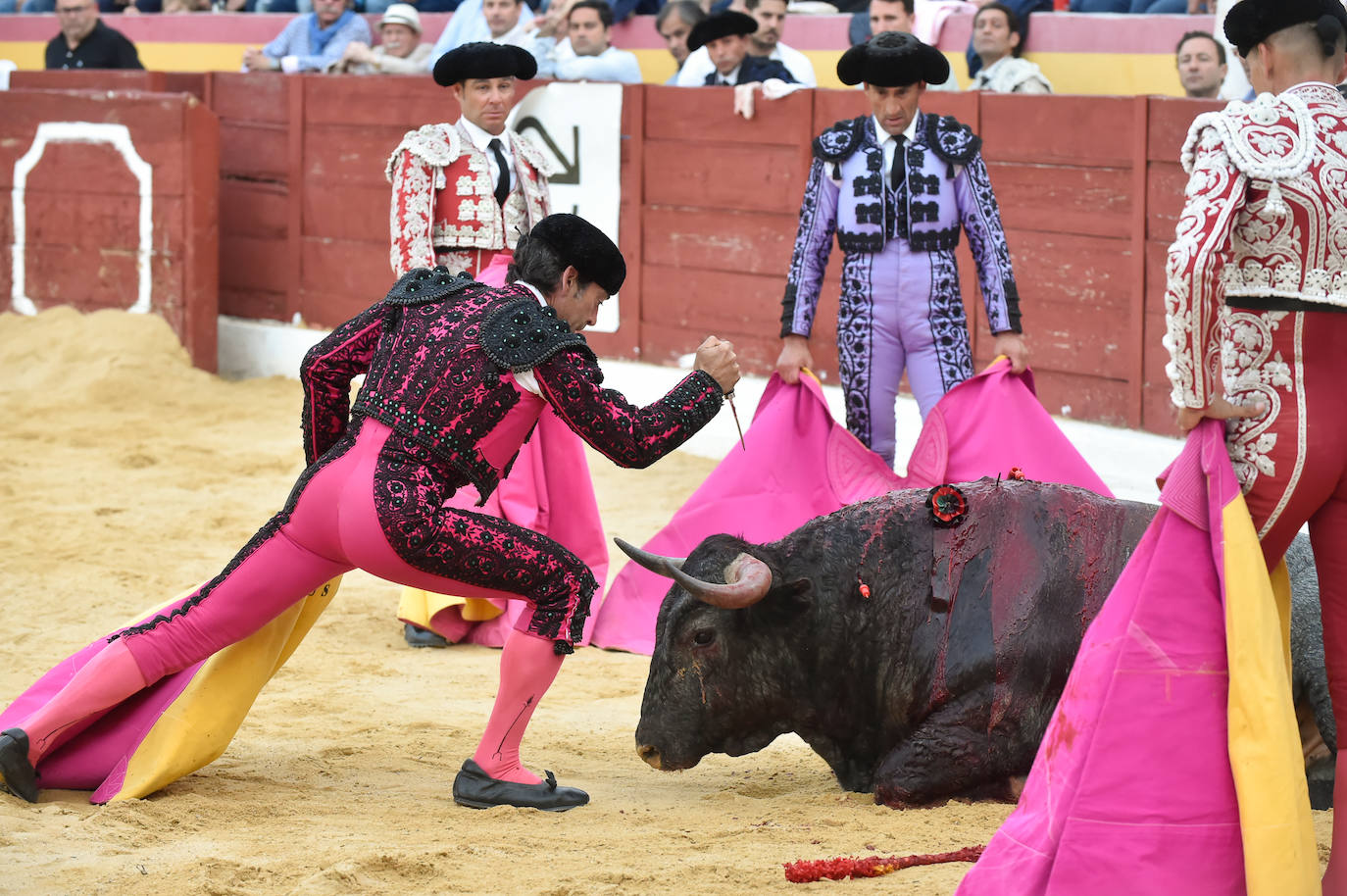 Las imágenes de la corrida de toros en Yecla