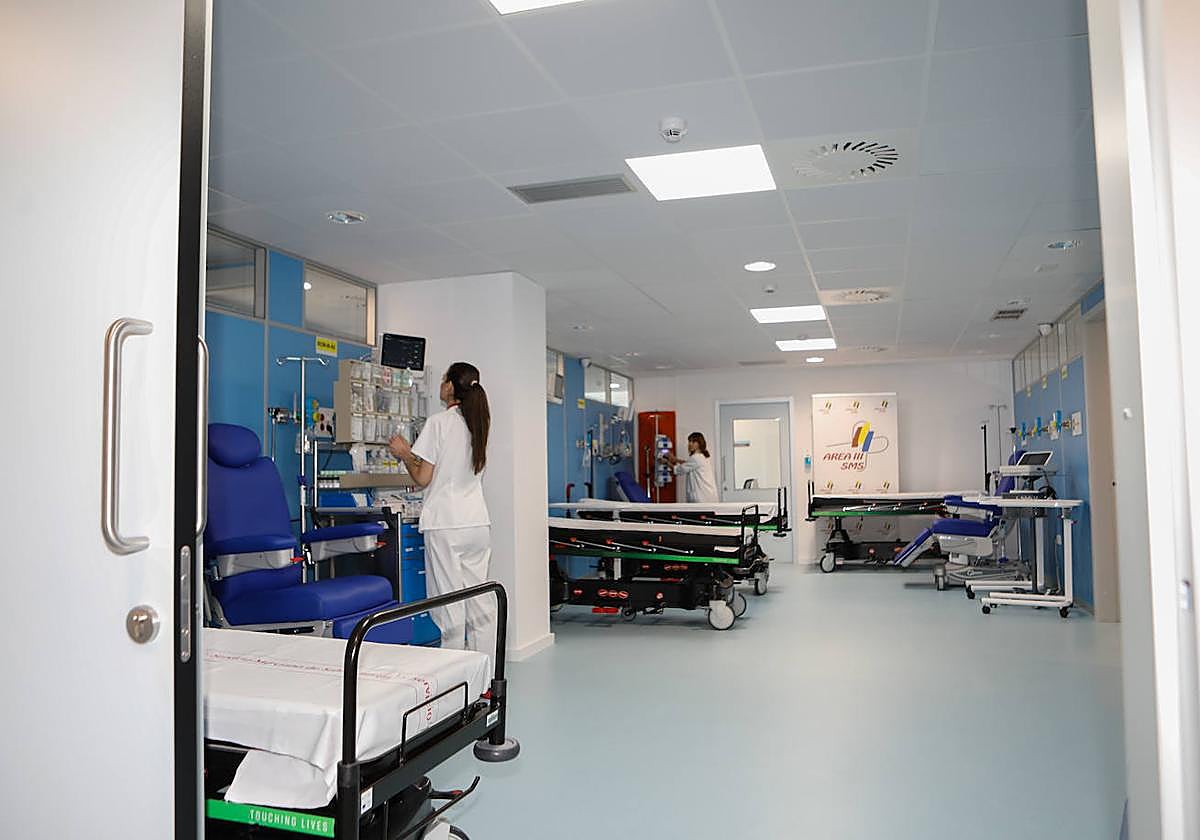 Urgencias del hospital Rafael Méndez de Lorca, en una foto de archivo.
