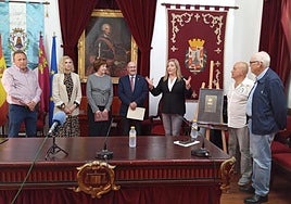 Un momento del acto en la Real Sociedad Económica de Amigos del País.