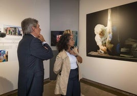 Cris Gabarron en la reciente visita de la Embajadora de los EE.UU. en España, Julissa Reynoso.