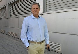 Federico Mesa, director del Centro Tecnológico del Plástico y el Calzado, ayer, en Agricultura.