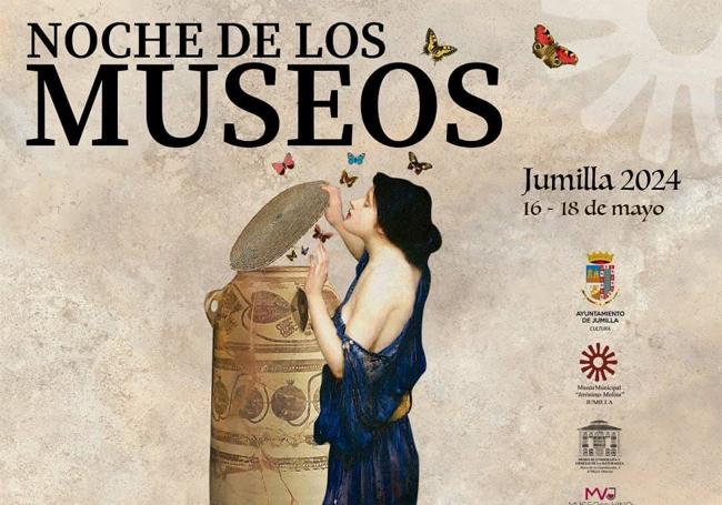 Cartel de la Noche de los Museos de Jumilla.