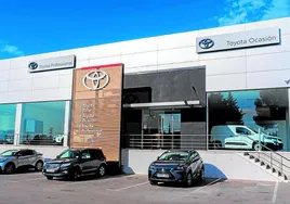 Instalaciones del nuevo concesionario de Toyota, en El Tiro.