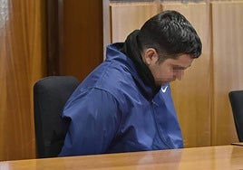 El Margarito, este viernes, en el juicio.