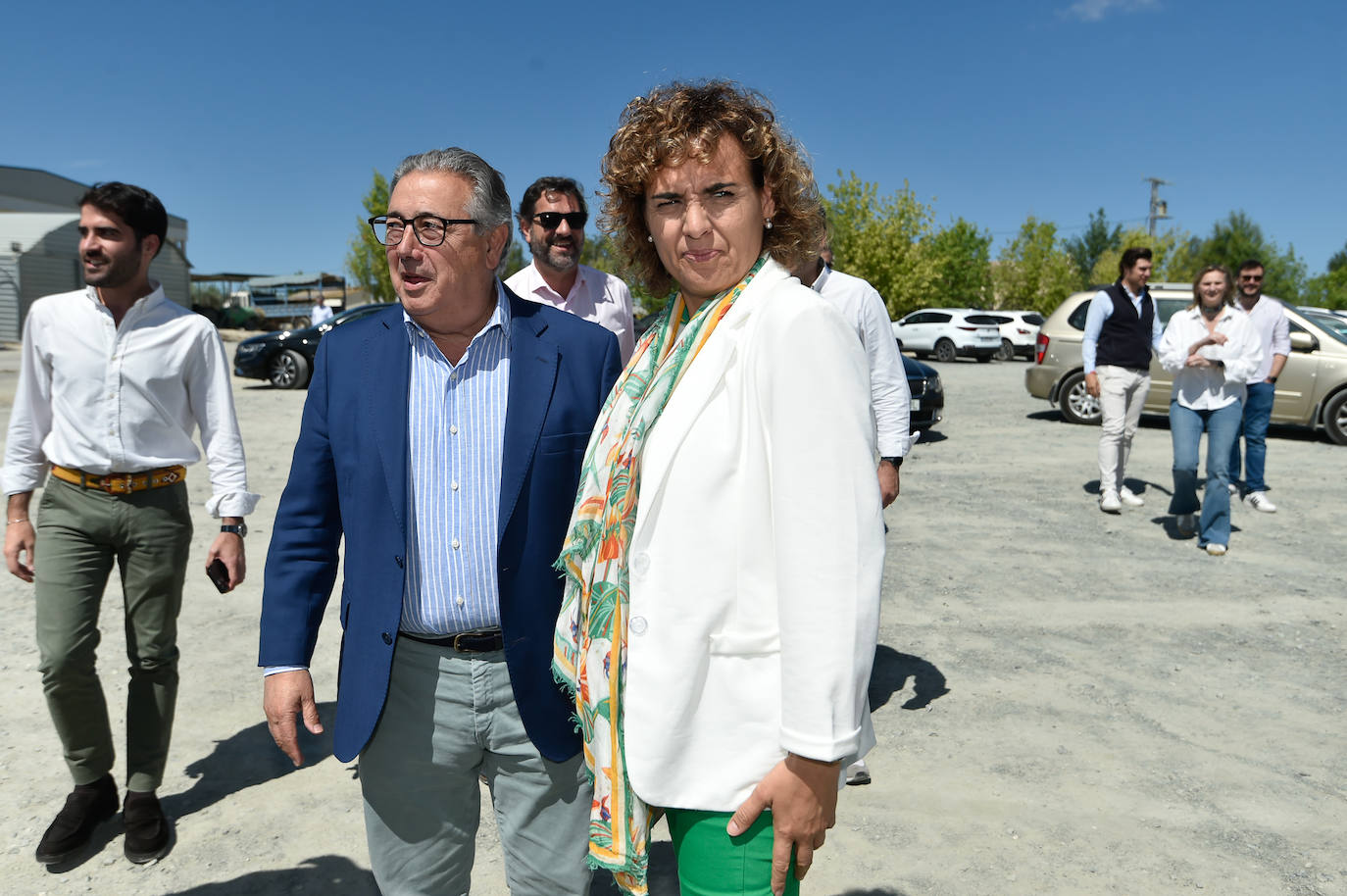 La visita de Núñez Feijóo a Cieza, en imágenes