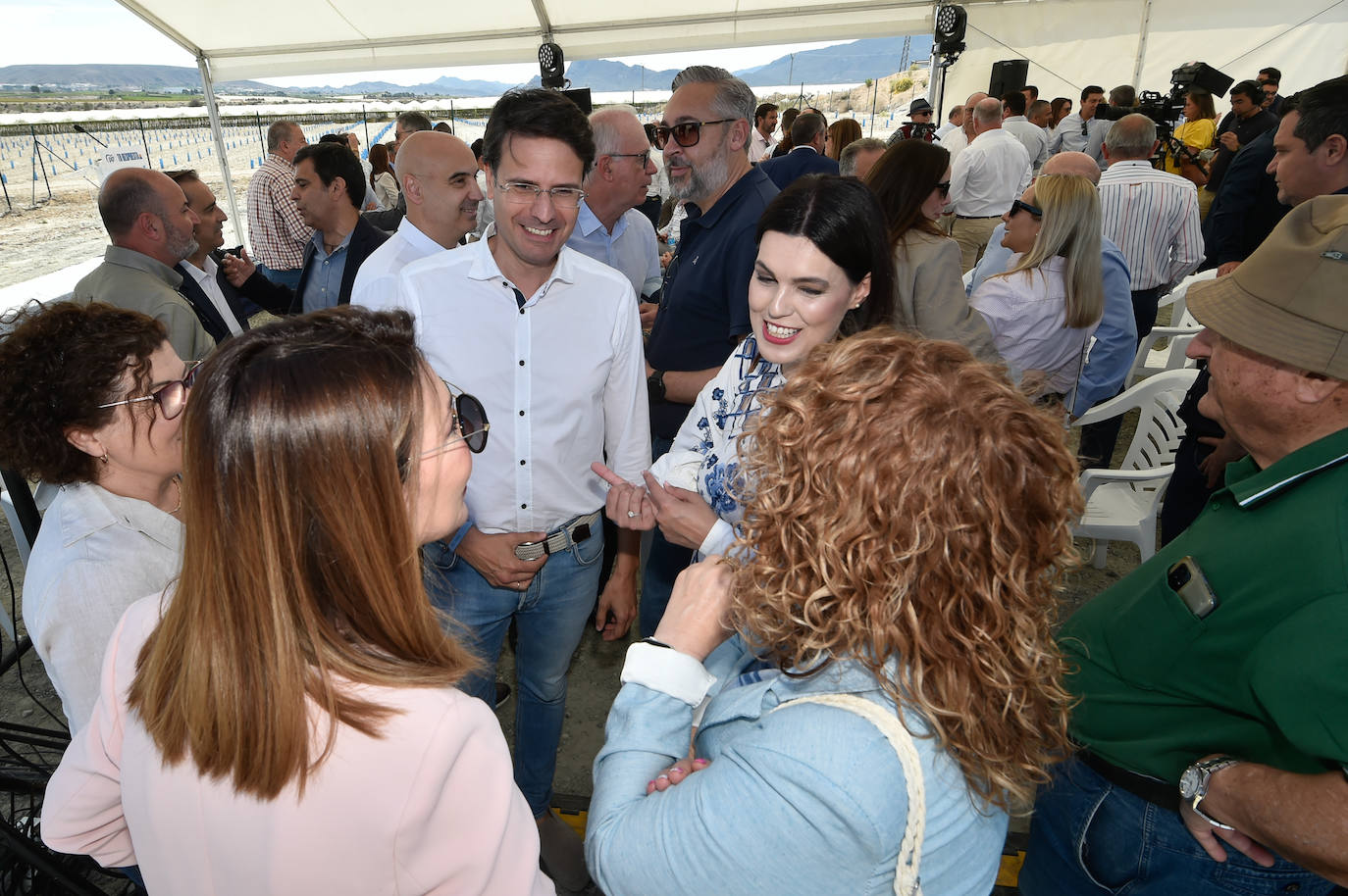 La visita de Núñez Feijóo a Cieza, en imágenes