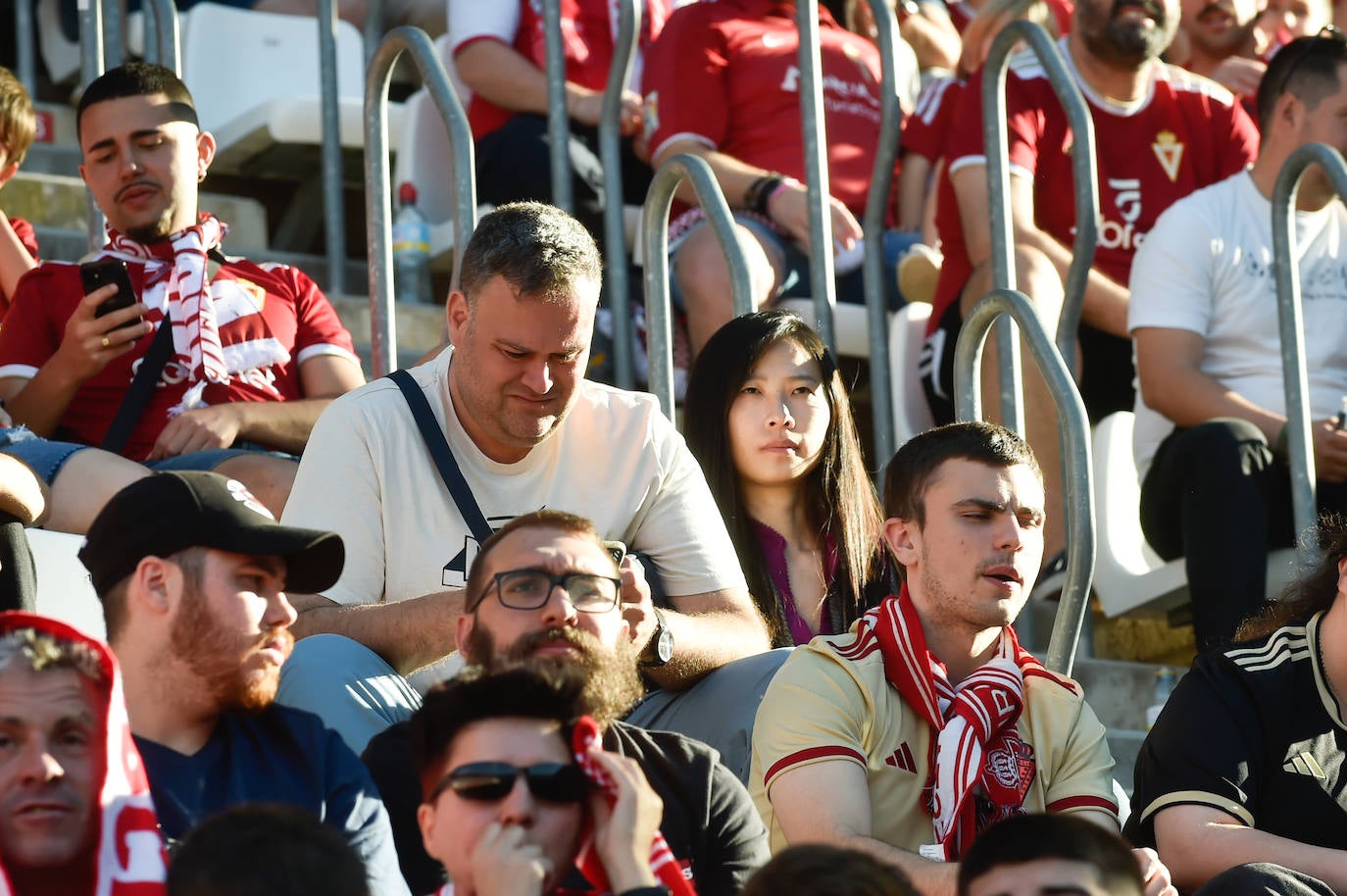 El empate del Real Murcia frente al Mérida, en imágenes