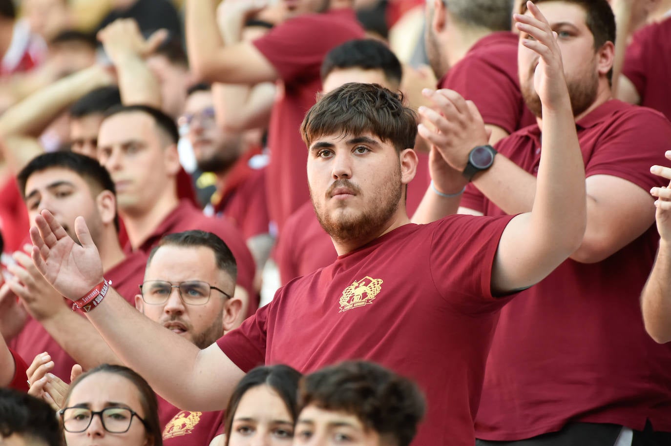 El empate del Real Murcia frente al Mérida, en imágenes