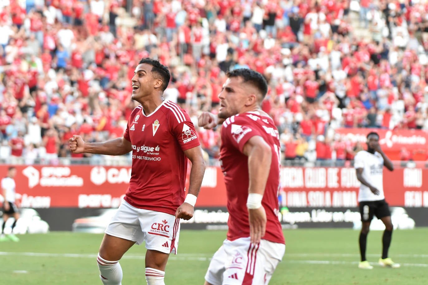 El empate del Real Murcia frente al Mérida, en imágenes