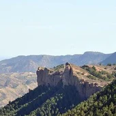 Vista panorámica de Murcia y El Valle tomada al pie del Pico del Relojero.