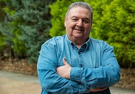 Paco Zaragoza, el pasado mes de abril, en una visita a Murcia.