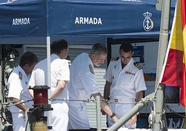 La visita del Rey Felipe VI a la Fuerza de Acción Marítima en Cartagena, en imágenes