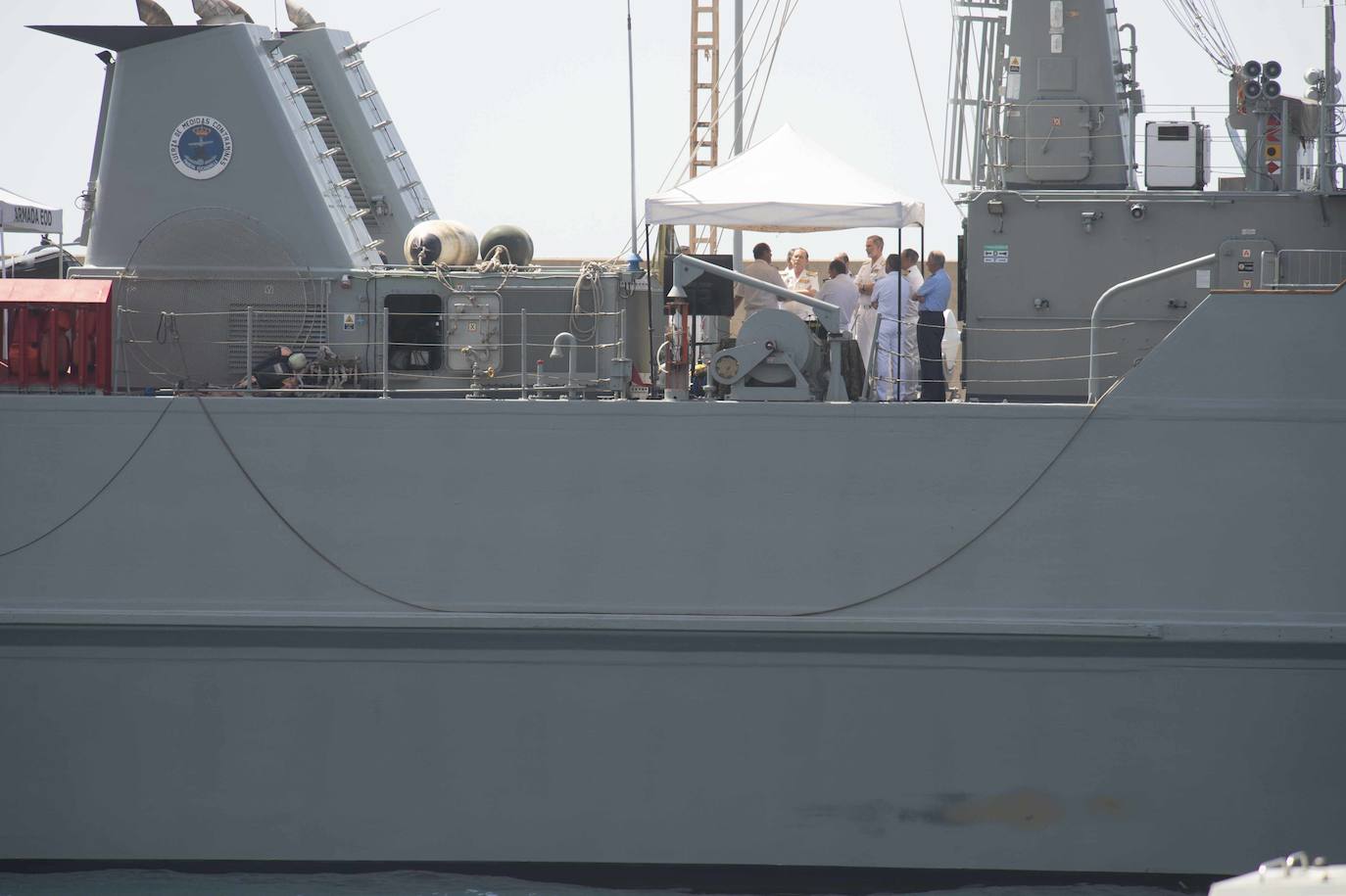 La visita del Rey Felipe VI a la Fuerza de Acción Marítima en Cartagena, en imágenes