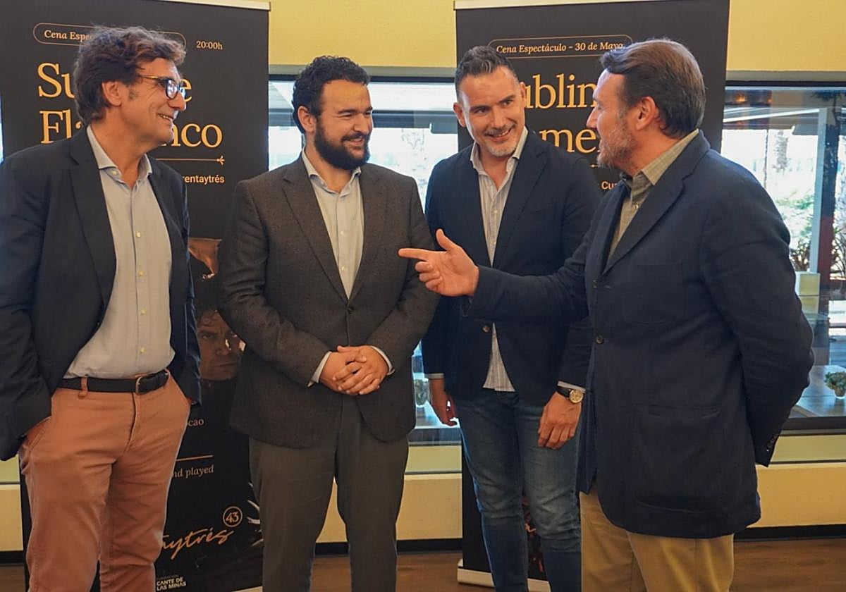 Presentación del espectáculo de Espacio Cuarentaytrés, en colaboración con la Fundación Cante de las Minas.