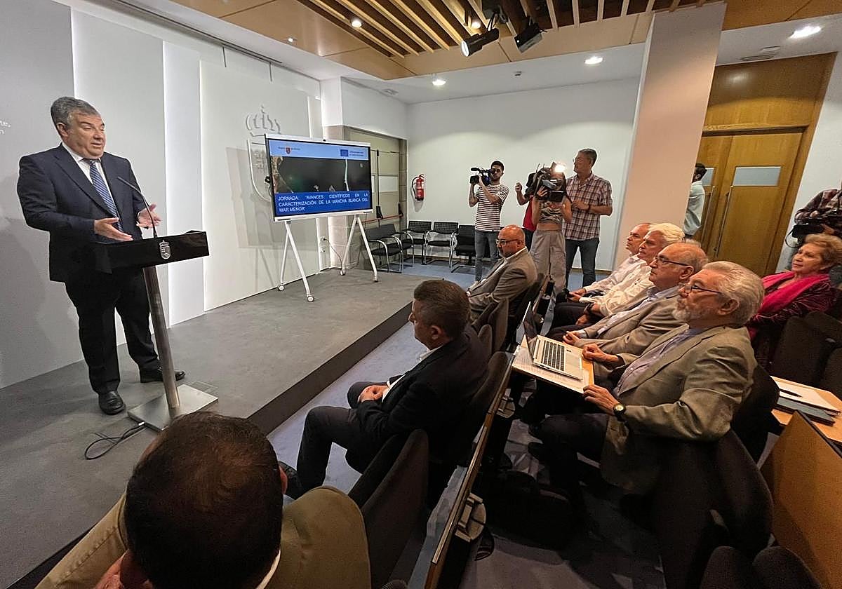 El consejero Juan María Vázquez, este martes.