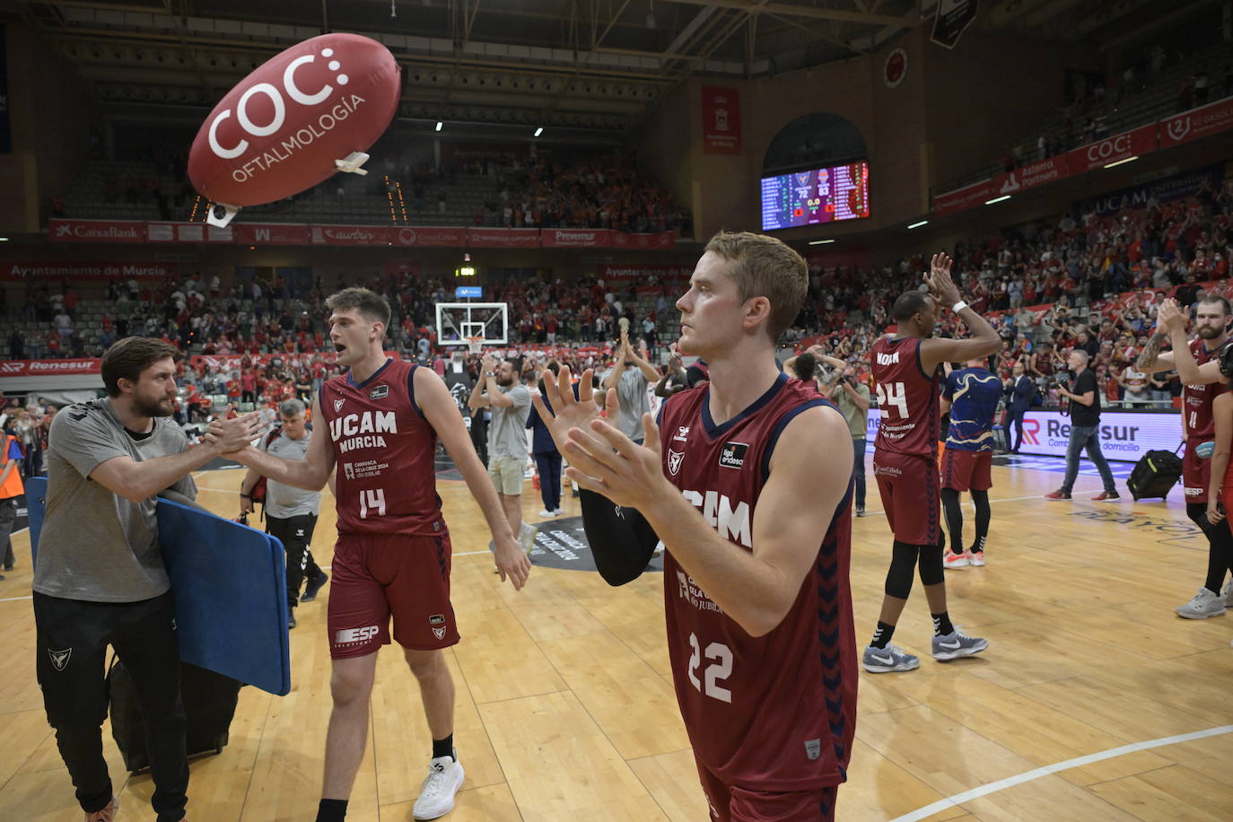 Las imágenes del UCAM-Valencia (72-83)