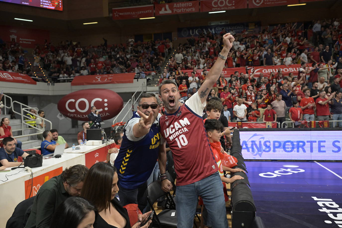 Las imágenes del UCAM-Valencia (72-83)