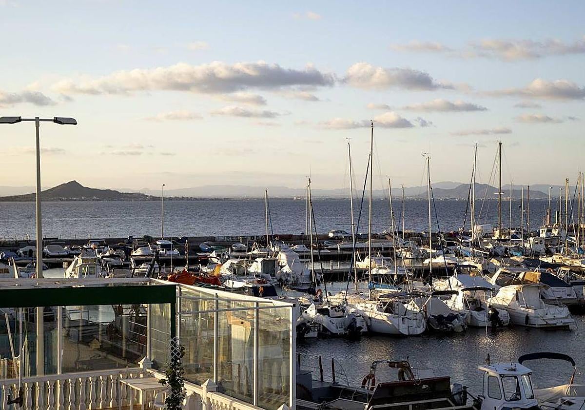 El puerto del club náutico de Los Nietos, en una fotografía de archivo.