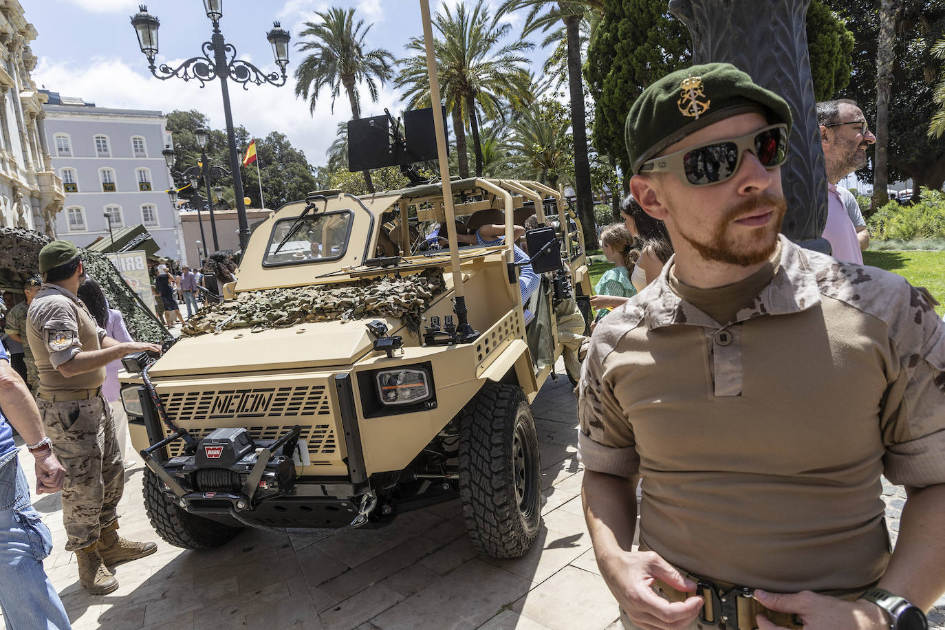 El Día de las Fuerzas Armadas este sábado en Cartagena, en imágenes