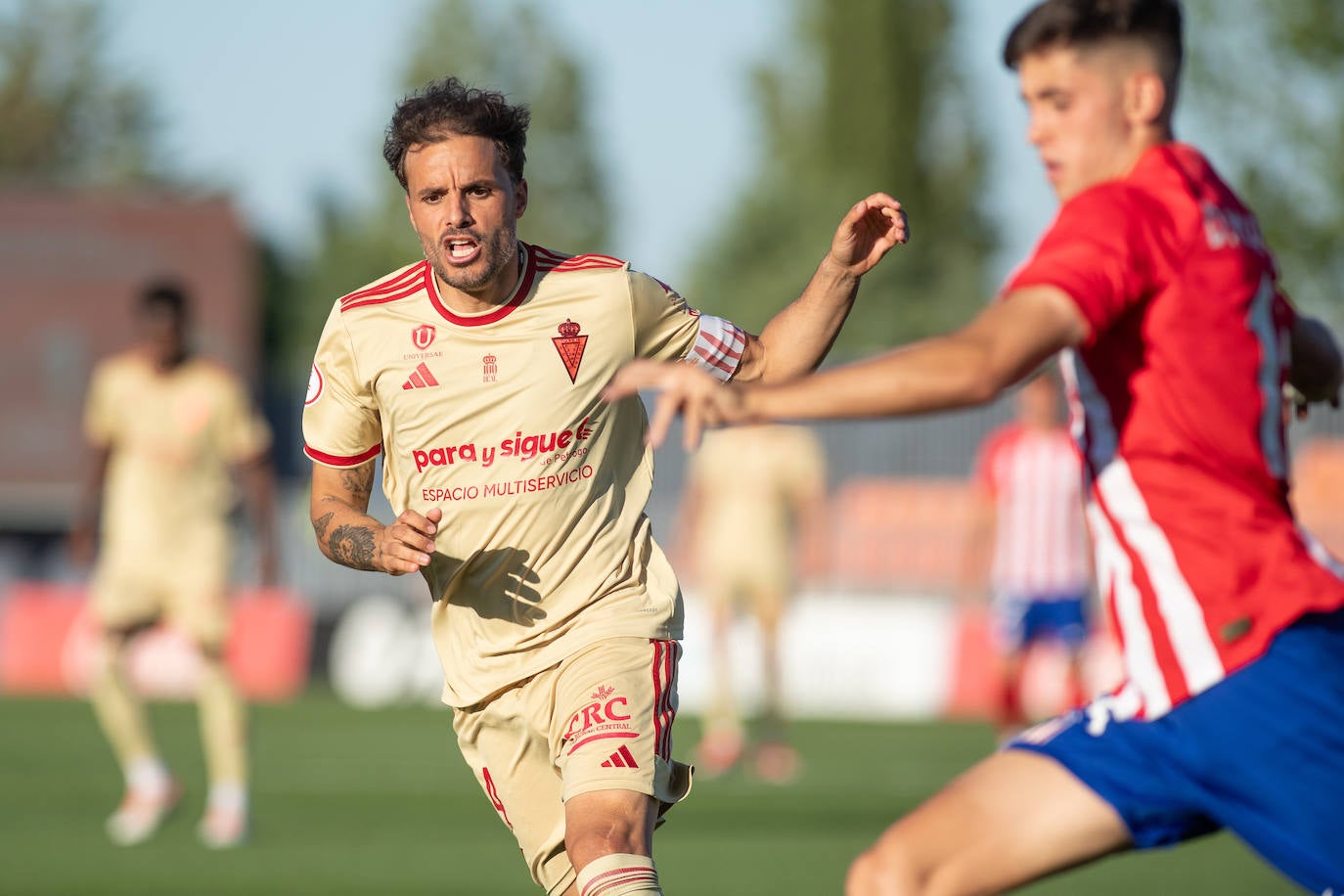 La derrota del Real Murcia frente al Atleti B, en imágenes