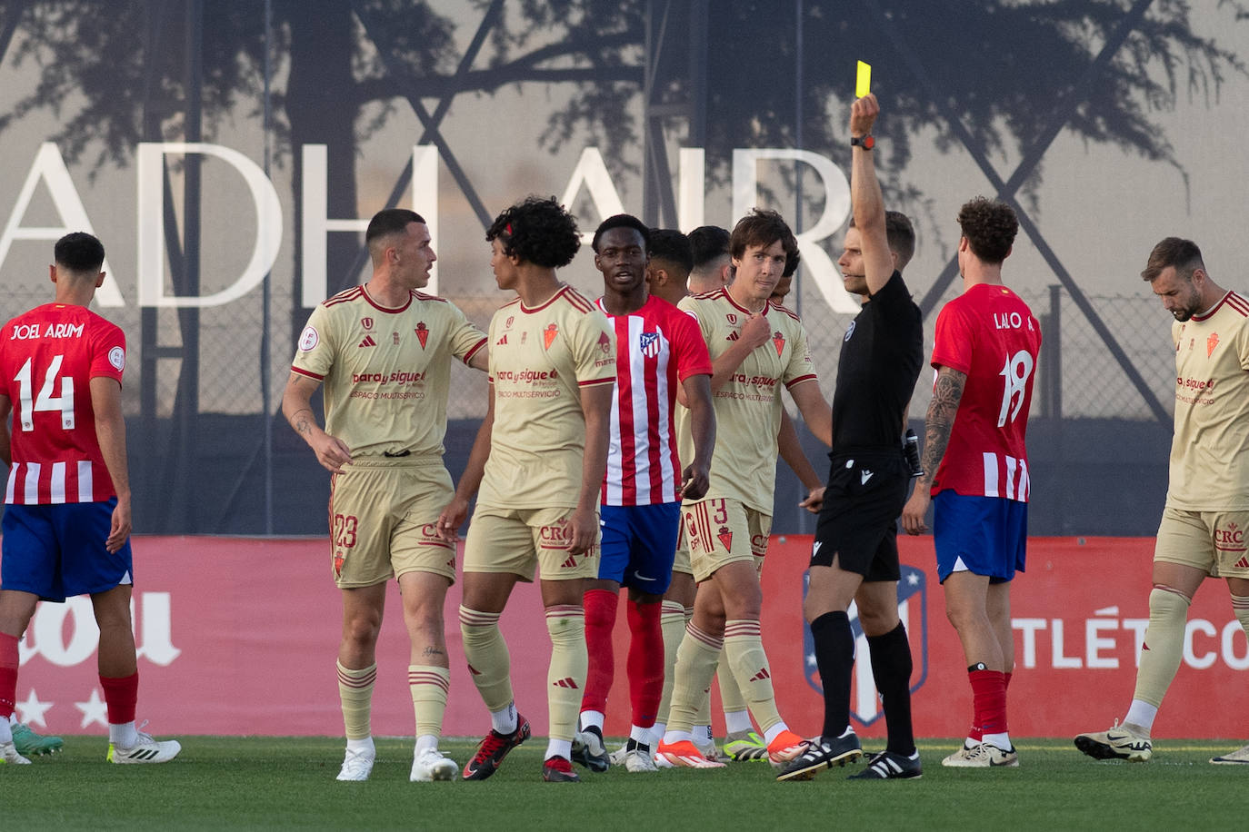 La derrota del Real Murcia frente al Atleti B, en imágenes