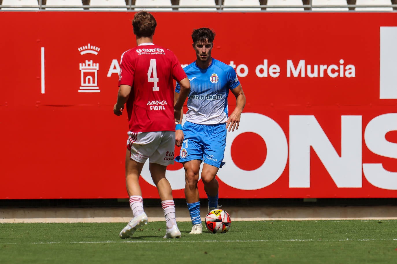 La victoria del Real Murcia Imperial frente al Lorca Deportiva, en imágenes