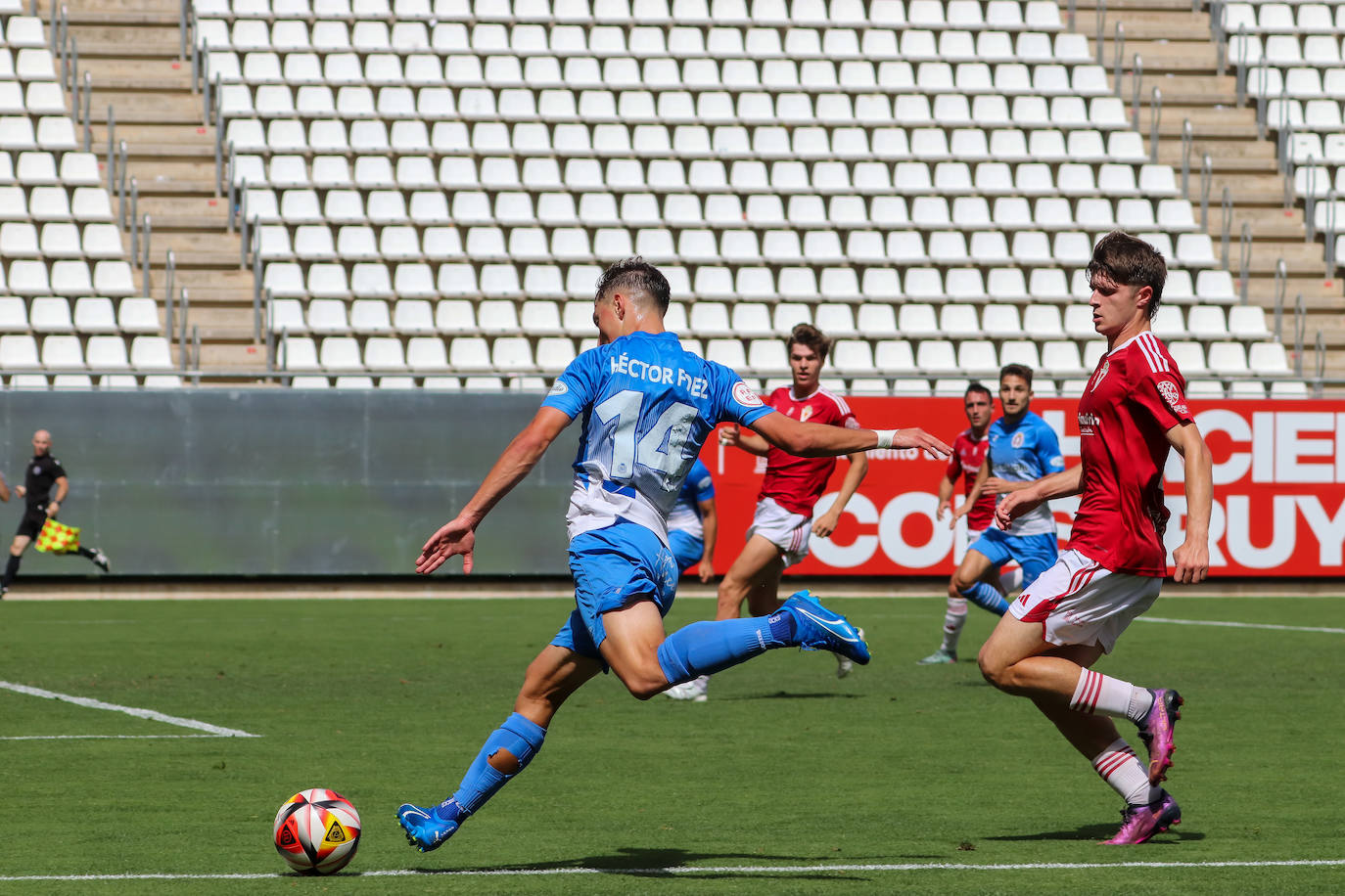 La victoria del Real Murcia Imperial frente al Lorca Deportiva, en imágenes