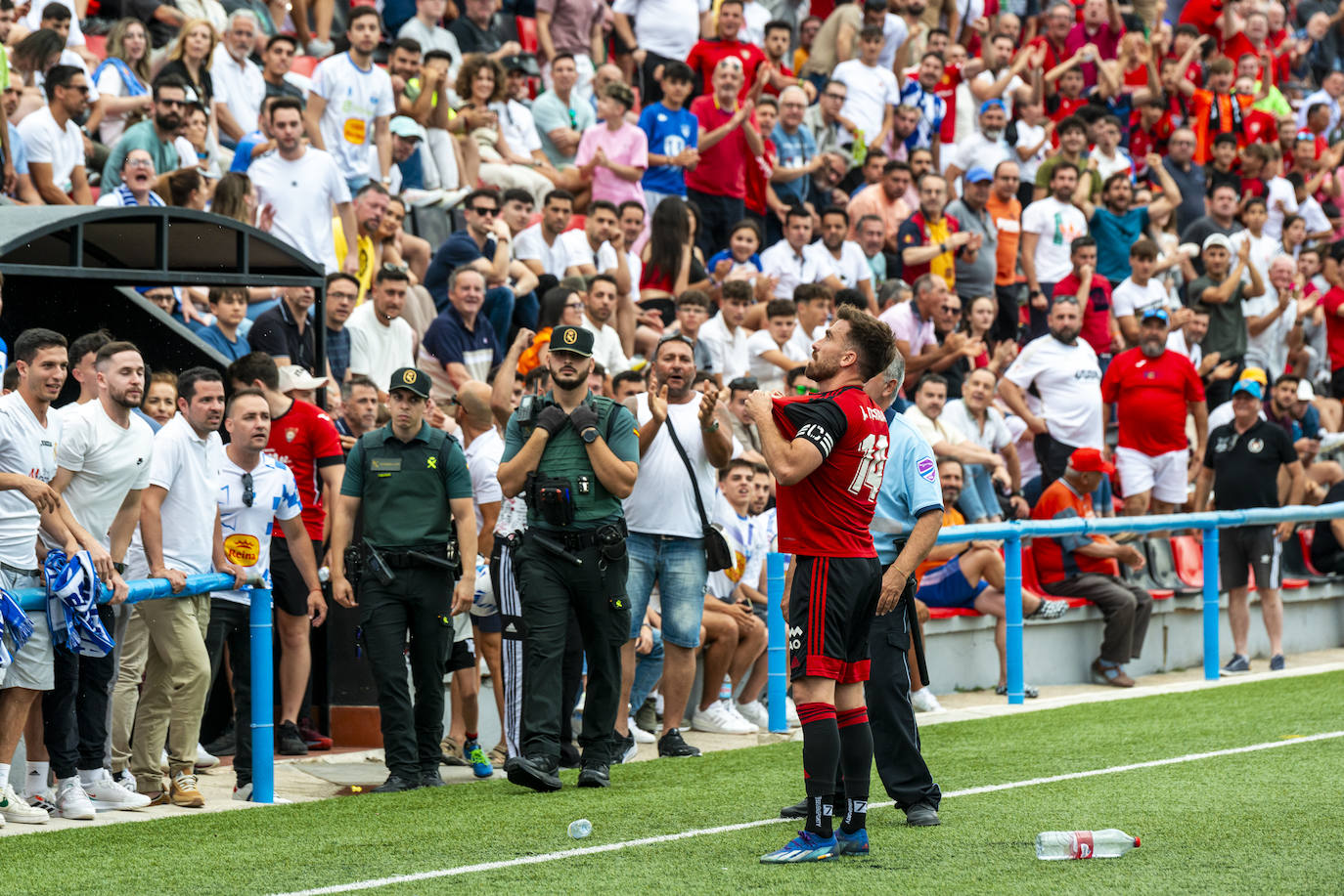 El Cieza accede a las semifinales del &#039;playoff&#039; tras eliminar al Caravaca, en imágenes