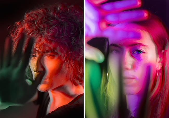 Dos de las fotografías que se podrán contemplar hasta el 23 de agosto.