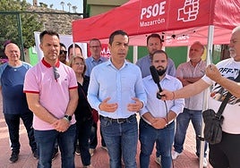 Las declaraciones de Marcos Ros en Mazarrón.