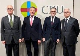 Pedro Luis Ripoll, Ramón Cugat, Mariano de Prado y Mikel Sánchez.