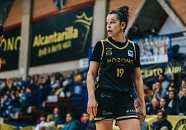 Lou López Sénéchal, en un partido de esta temporada.