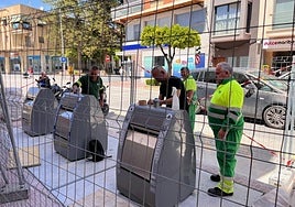 Empleados de STV Gestión finalizan la instalación de Juan Carlos I.