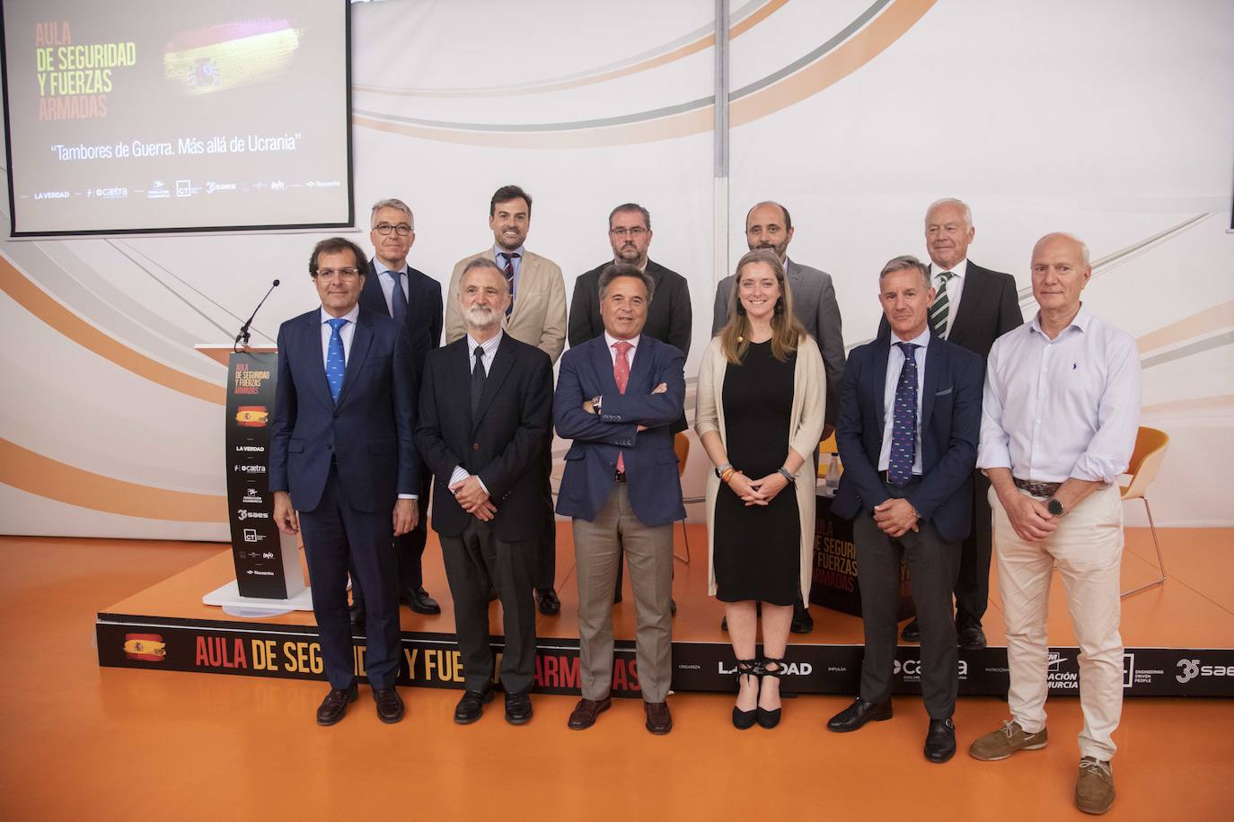 En imágenes, el II Aula de Seguridad y Fuerzas Armadas de LA VERDAD