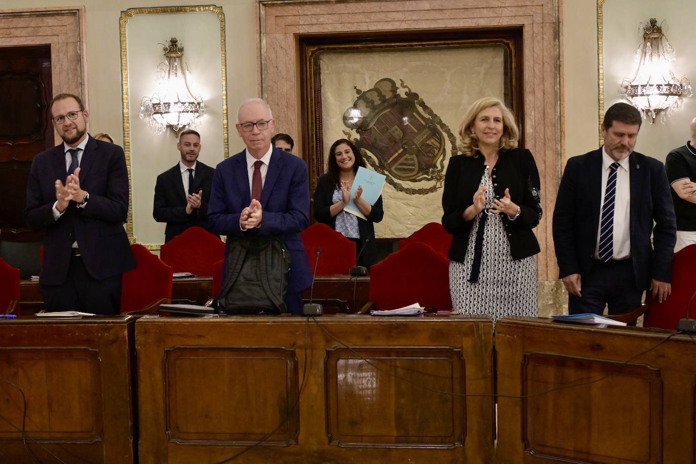 El Pleno del Ayuntamiento de Murcia, en imágenes