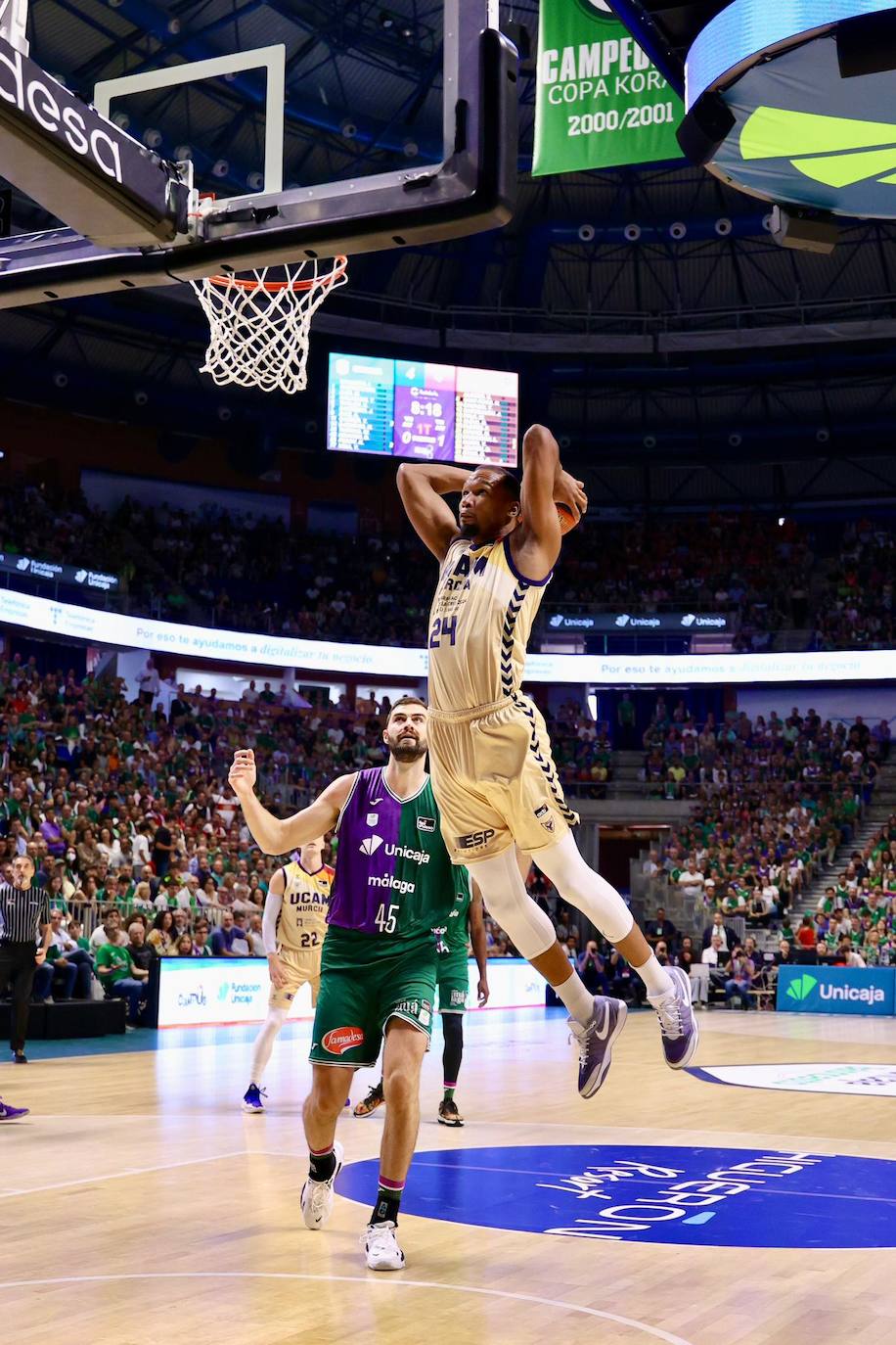 Las imágenes del Unicaja-UCAM (83-101)