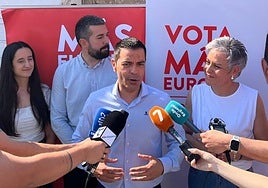 Marcos Ros, este viernes, en Calasparra.