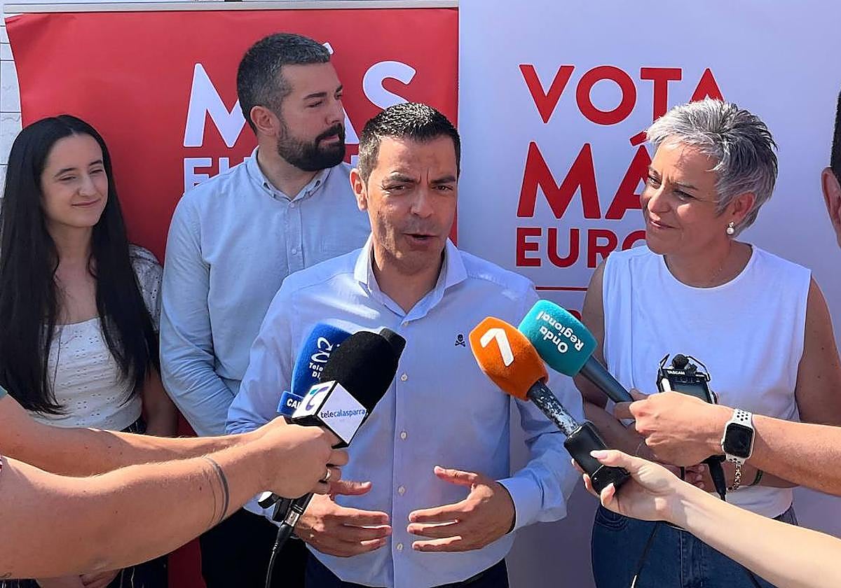 Marcos Ros, este viernes, en Calasparra.