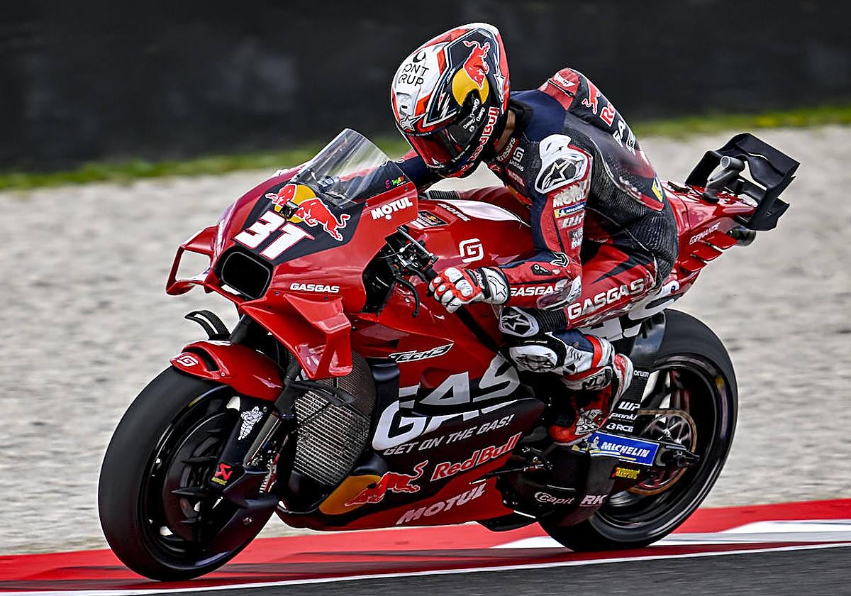 Pedro Acosta, en el circuito de Mugello.