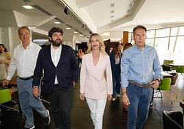 Acto electoral del PP en Lorca con Cayetana Álvarez de Toledo, en imágenes