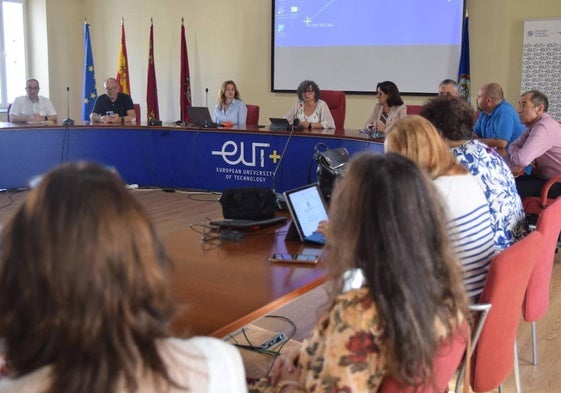 Consejo de Gobierno de la UPCT, este lunes.